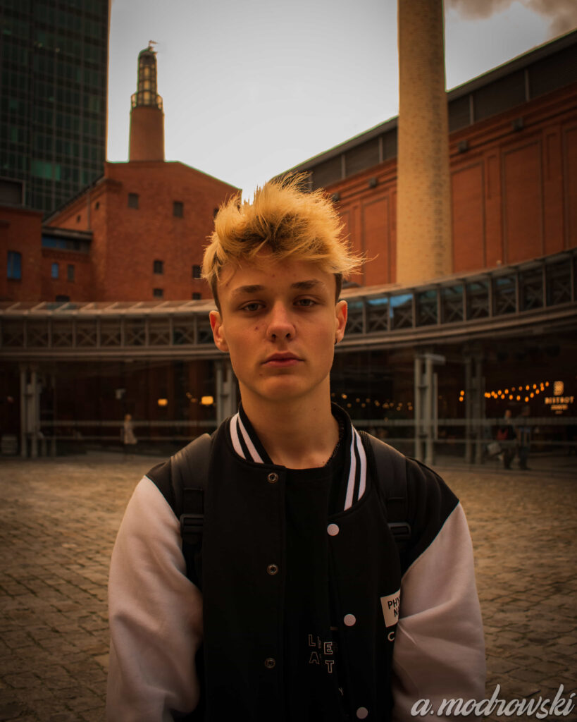 Szymon — sesja w Starym Browarze w Poznaniu