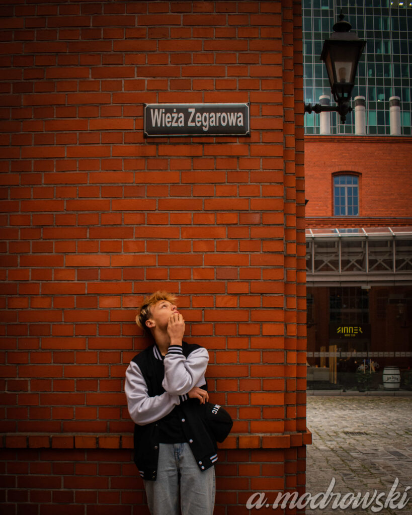 Szymon — sesja w Starym Browarze w Poznaniu