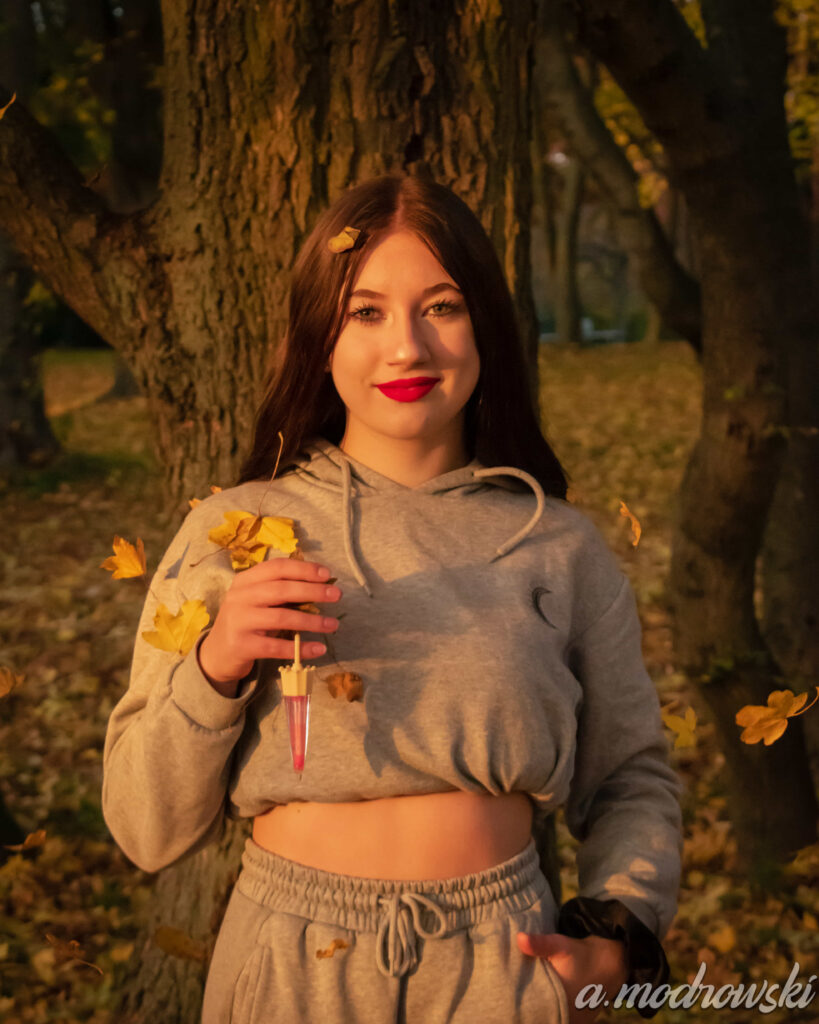 Martyna — jesienna sesja portretowa